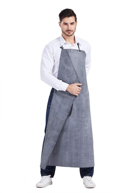 Rakuten - [Nanxson] エプロンゴム ロング 前掛け 作業服 ワークウェア 防水 耐久性 メンズ ゴム 防汚 撥水 耐油 シンプル食肉処理場 ブッチャーズエプロン 厚め 石工場丈夫 耐油 作業服CF3024