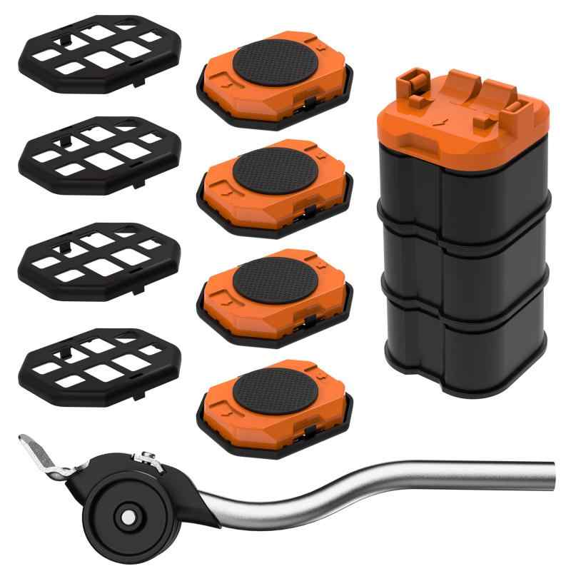 家具移動 ヘルパー 軽がるキャリー ドーリー 移動スライダー と 輪式 ツーインワン 耐荷重300Kg 重いもの移動 便利グッズ