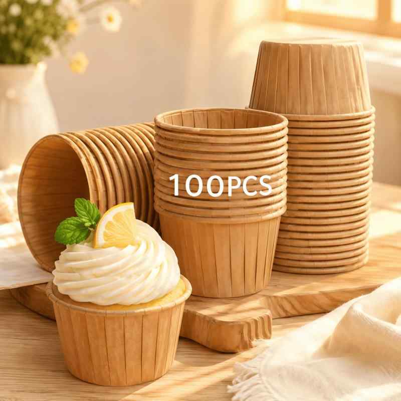 マフィン カップ 100枚 マフィン型 �