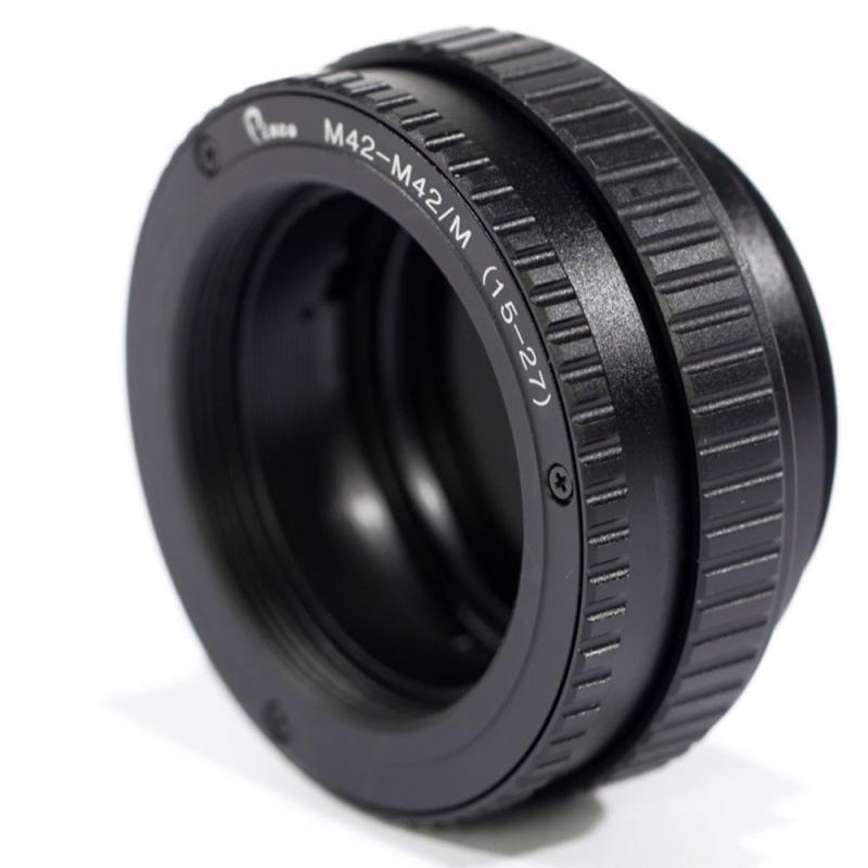 (バシュポ) Pixco M42 M42レンズ焦点調整式ヘリコイドマクロチューブアダプター 15mm-26.5mm