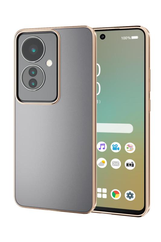 乐天商城 - エレコム OPPO Reno11 A ケース カバー 透明 耐衝撃 衝撃吸収 ハイブリッド TPU メタリックフレーム カメラ保護 エアークッション