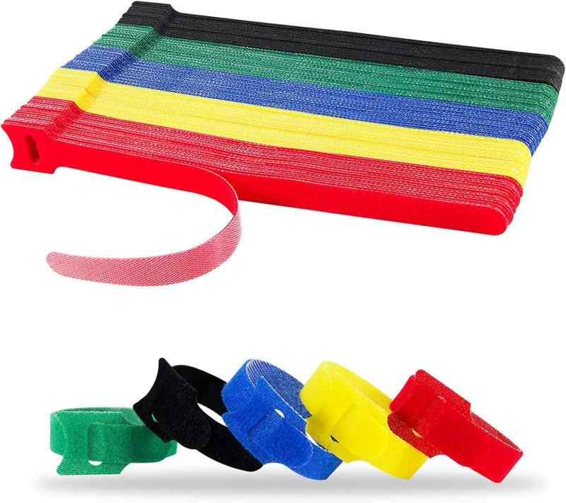 乐天商城 - WOIRROIP ケーブルタイコードまとめるバンド ケーブル結束バンド マジックテープ 収納コードまとめタイラップ 繰り返し利用可能 マネージメントタイラップ