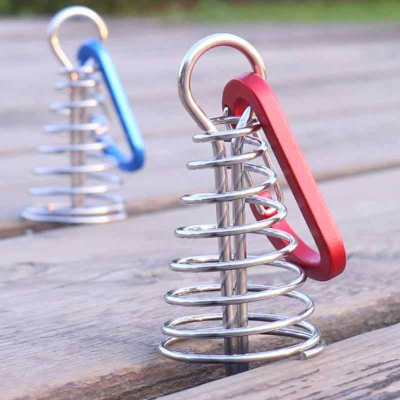 [SCGEHA] アンカーペグ ウッドデッキ ペグ デッキペグ 自在金具 キャンプ テント ...