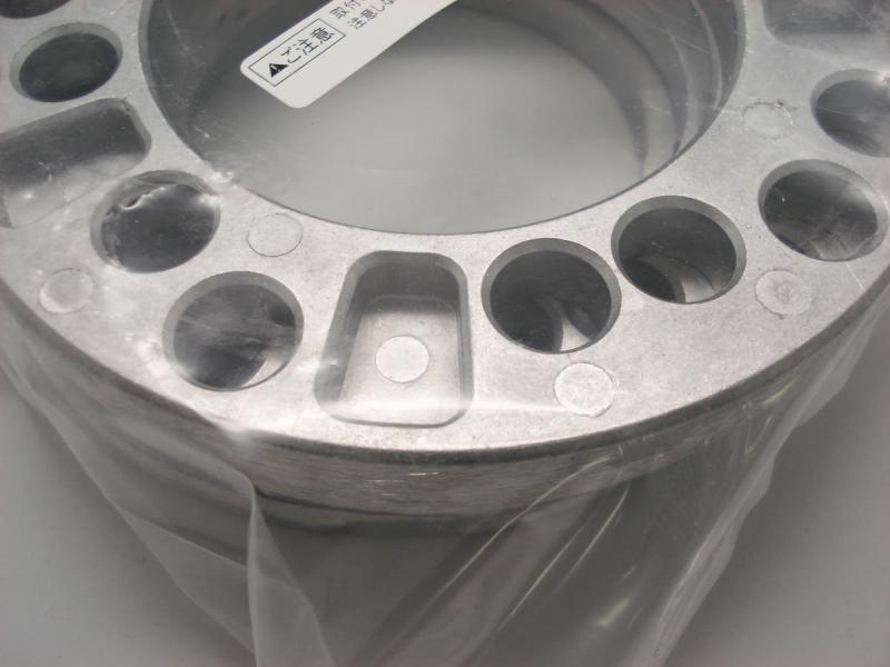 エイチケービー(HKB) ホイールスペーサー 4/5穴兼用 シルバー 厚さ10×外径135mm 内径79mm ボルト穴径12.5mm 4枚入 HKWS10