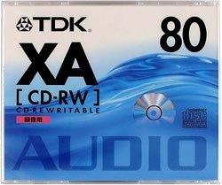 CD-R/Rw （Music） - TDK CD-RW音楽用 80分 [CD-RWXA80N]