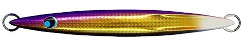 ウロコ ウロコジグ 120g 太刀魚カラー パープルゴールド／ブラックベリーウロコ ウロコジグ 120g 太刀魚カラー (メタルジグ ジギング)重量：120gウロコ メタルジグ ジギング
