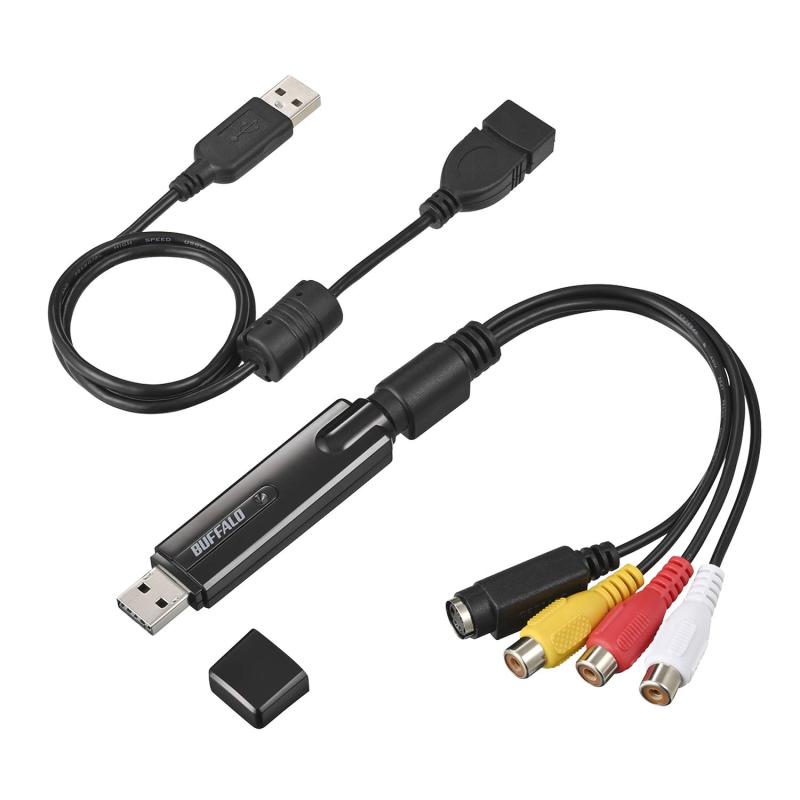 乐天商城 - バッファロー ビデオ VHS 8mm ダビング パソコン取り込み 編集 DVD作成 USB2.0 アナログ ビデオキャプチャー PC-SDVD/U2G2