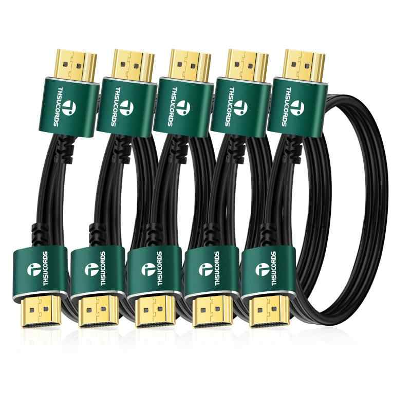 Thsucords 薄型HDMI-HDMIケーブル