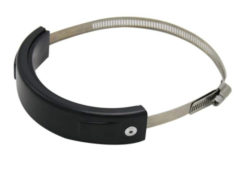 heizi バイク マフラーエキゾーストプロテクター サイレンサー ガード 耐熱 円形 10～16cmサイズ対応 黒