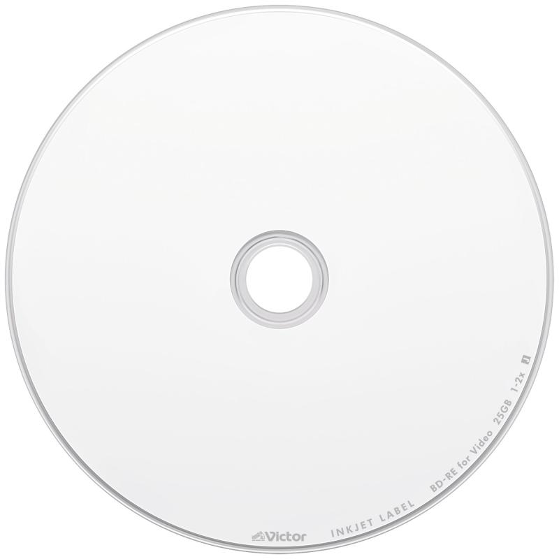 MK楽天市場店のビクター(Victor) くり返し録画用 BD-RE VBE130NP25SJ1 (片面1層/1-2倍速/25枚)｜アングル3