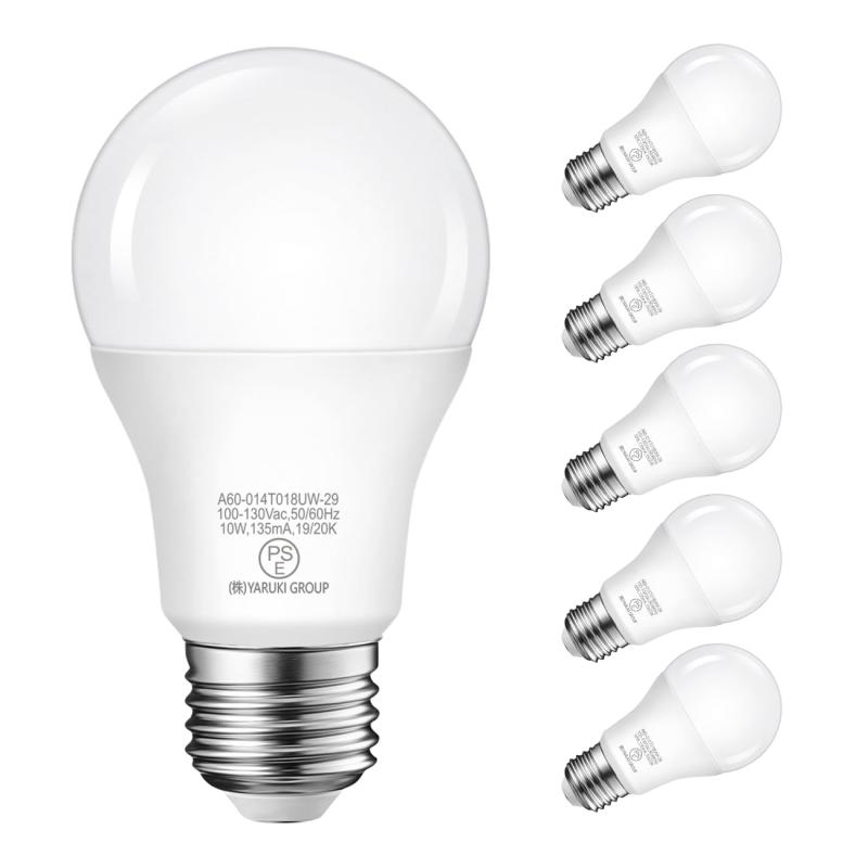 乐天商城 - LED電球 E26口金 広配光タイプ 72W形相当 省エネ 高輝度 PSE認証 3年 6個入 調光器非対応