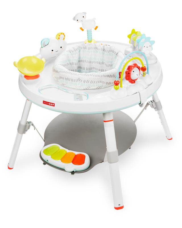 3way アクティビティセンター シルバークラウド　ベビージム　ジャンパルー SKIP HOP（スキップホップ） 3ステージ アクティビティセンター