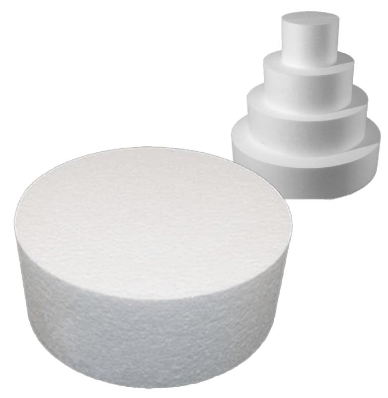ダミーケーキ 丸 ケーキダミー 発泡スチロール プラスチック 円柱 Mon amulette