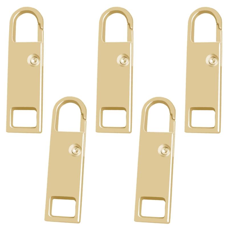Fasteners - ファスナー 引き手 ファスナーチャーム ファスナー 修理 金属製 交換用 カバン/財布/衣類/靴 DIY 手芸 手作り 裁縫 簡単に取り付