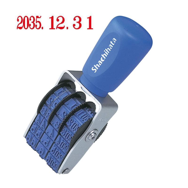 乐天商城 - シヤチハタ 回転ゴム印 本西暦日付 明朝体