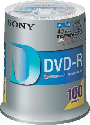 Sony DVD-R 4.7GB データ用 16倍速対応 カラーMixプリンタブル 10枚パック 10DMR47HPXH parent