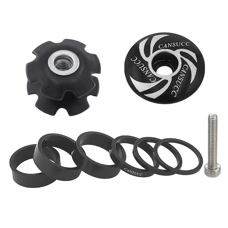 SeonFook 自転車ヘッドセットステムスペーサー アルミニウム合金製 28.6mmフォークスタンドパイプ 2mm/3mm/5mm/10mm 軽量ステム スペーサー 自転車アクセサリー