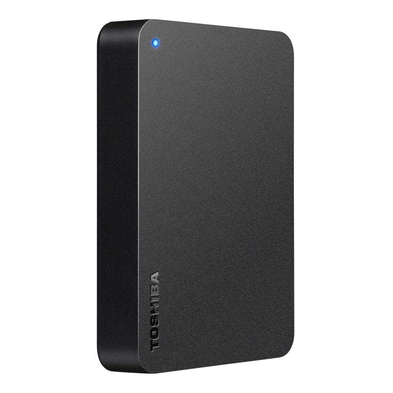 東芝(TOSHIBA) Canvio 4TB USB3.2(Gen1)対応 ポータブルHDD PC/TV対応 バッファローサポート 国内メーカー 故障予測 外付け Mac ブラック HD-TPA4U3-B/N