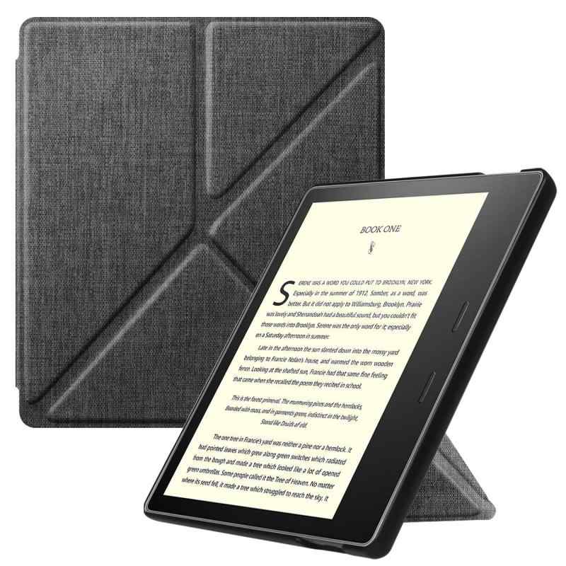 Fintie Kindle Oasis 第10世代 2019 Newモデル / 第9世代 2017 専用保護ケース 軽量 薄型 マグネット機能 オートスリープ機能 折り紙式スタンド PUレザー 保護カバー 開閉式カバー