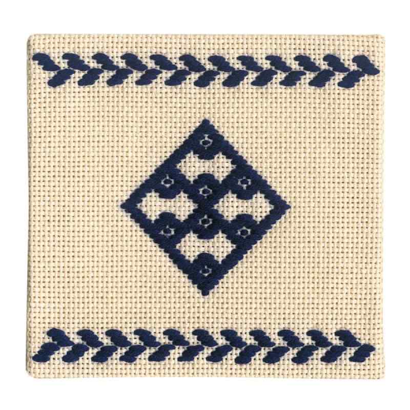 オリムパス製絲 こぎん刺製作キット コースター