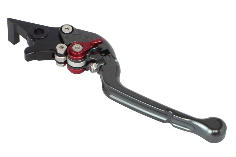 SP武川(TAKEGAWA) アルミビレットレバー162(ブレーキレバー/可倒式) ガンメタ GROM/モンキー125/カブC125/CT125/ダックス125 06-08-0229