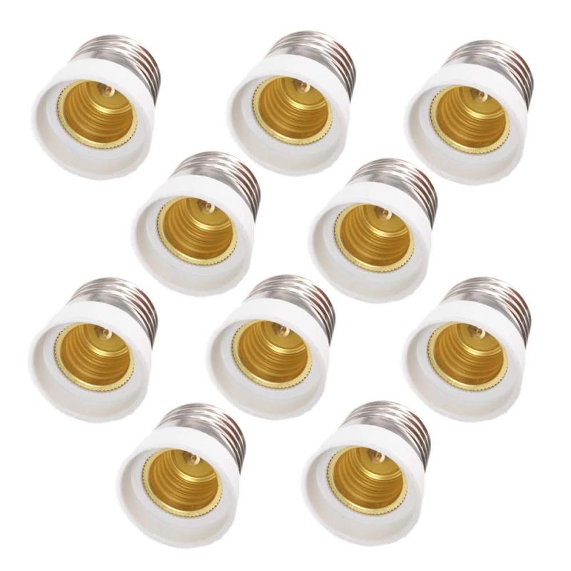 Rakuten - DZYDZR LED 電球ソケットベースE26 E17 ランプホルダー変換アダプタ 難燃性材料 LED電球用