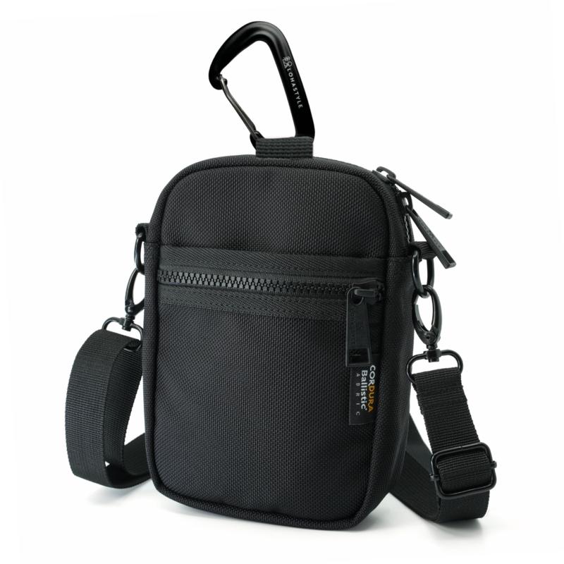 [LOHASTYLE] CORDURA バリスティック ナイロン スマホポーチ ガジェットポーチ メンズ ポーチ 撥水 PADDLE(ブラック） mkslpulp-10135579 MK楽天市場店 パッケージ画像