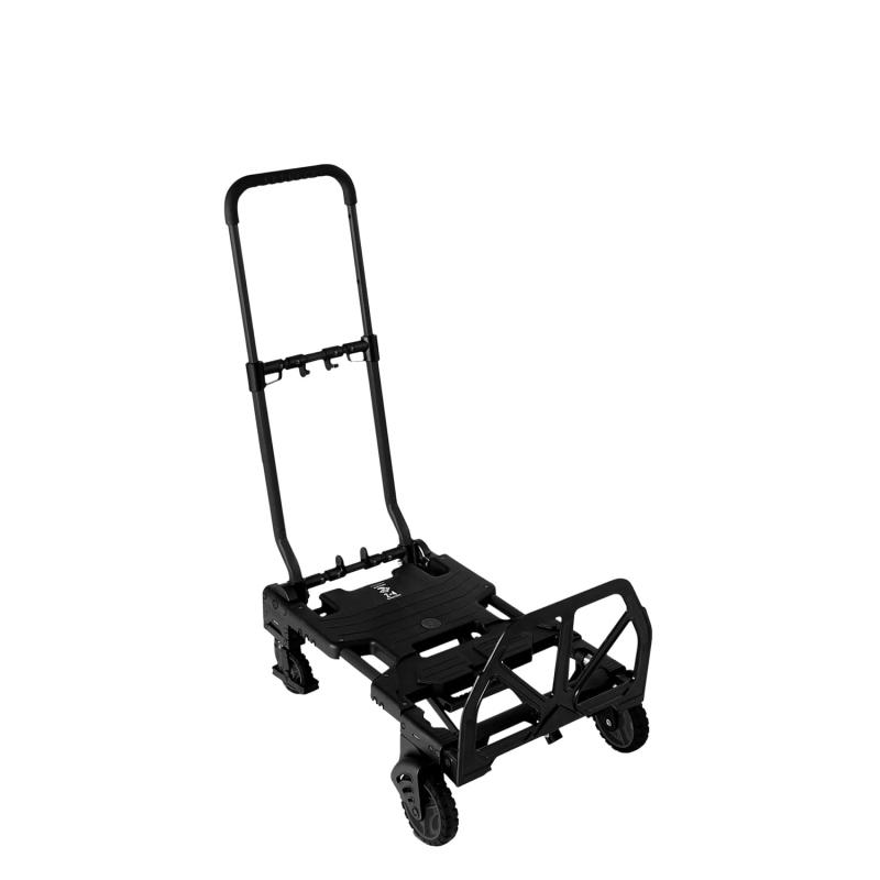 Rakuten - 花岡車輌 フラットカート2x4 F-CART 2X4BK 折りたたみ時 W385×D640×H130mm