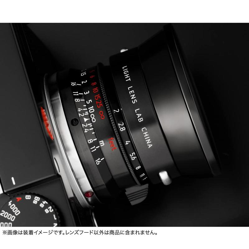 LIGHT LENS LAB IROOA レンズフード (ブラックペイント)
