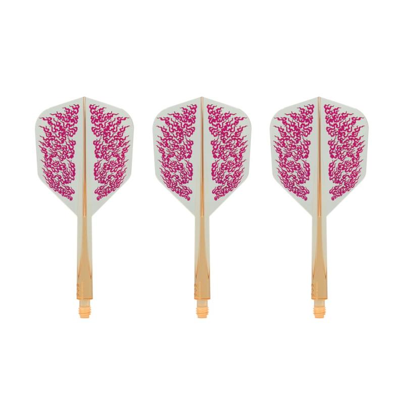 CONDOR AXE 和炎 Small S CLEAR SAND 山田勇樹 選手モデル コンドルアックス ダーツ フライト21世紀の新素材