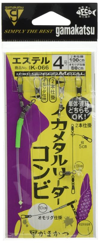 乐天商城 - がまかつ(Gamakatsu) イカメタルリーダーコンビ IK066
