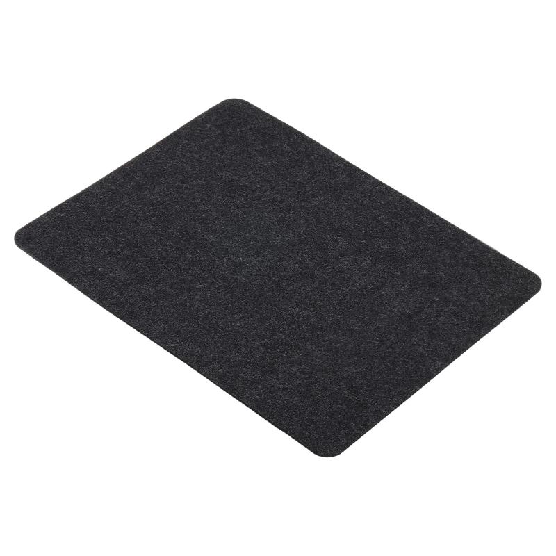 18 inches - 20 inches - PATIKIL 23.5x20cm マウスパッド フェルト デュアルサイド ソフトデスクパッド ライティングマット オフィス ホーム用 グレー