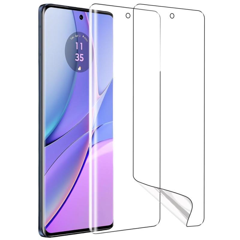 樂天商城 - 【2枚・簡単な貼り付け方】ZXZone for motorola edge 50 pro フィルム motorola edge 50s pro フィルム 柔らかいTPU素材 指紋認証対応 全面保護 傷修復 高透過率 気泡ゼロ 隅浮き防止 湾曲対応 ケース