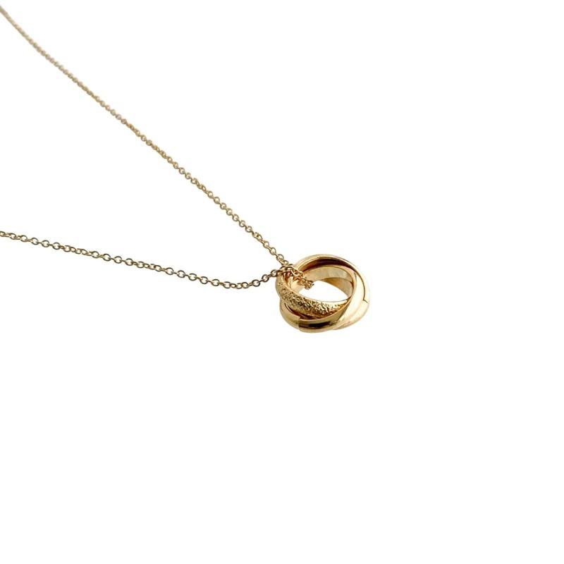 NAOTJEWELRY ナオットジュエリー レディース ネックレス Triple Ring Necklace ゴールド