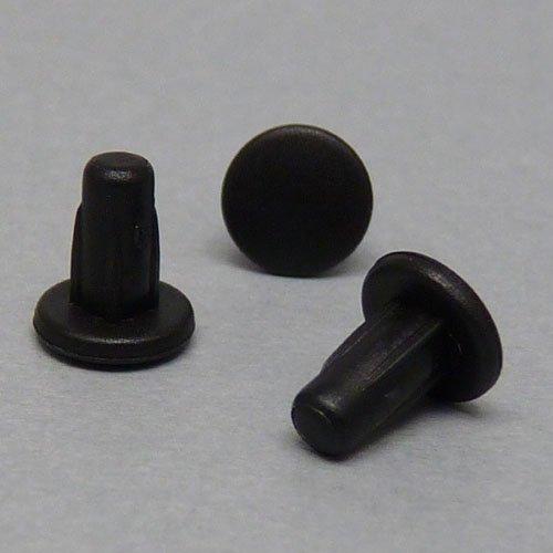 樂天商城 - テクノベインズ 3.5Φイヤホンジャック用キャップ(黒)つまみなし 6個/パック MJ35CAPK-B0-6