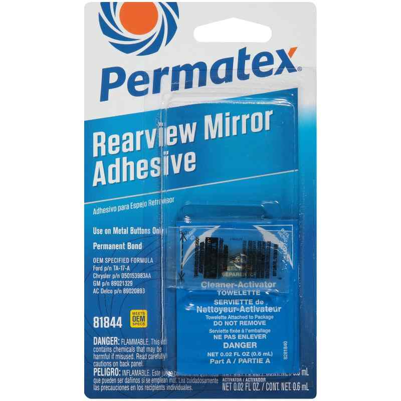 Permatex パーマテックス リアビューミラー接着剤 主剤0.3ml/硬化促進剤0.6ml [ PTX81844 ]