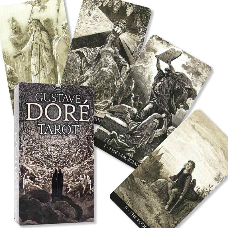 Tarot Card - ギュスターヴ ドレ タロット Gustave Dorè Tarot タロット占い方 日本語解説書付き FLATLAND 正規品 タロットカード 78枚