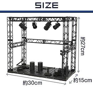 ジオラマベース システムベース ガンプラ用 舞台 格納庫 (27cm×30cm×15cm)