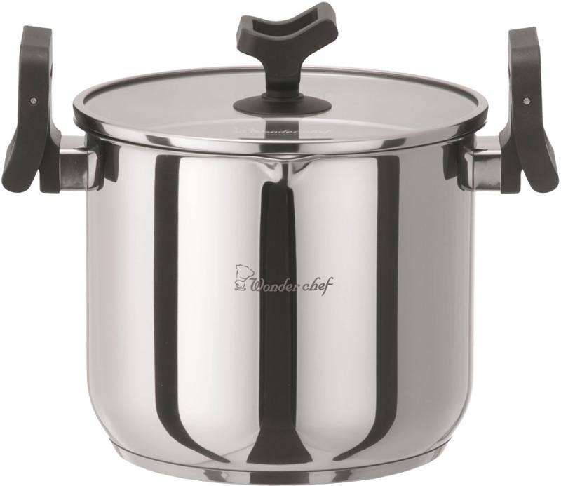 パスタパン - ワンダーシェフ パスタ鍋 パスタポット LPDA53 5.3L 603647