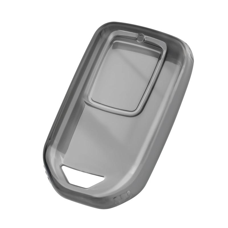 [OFFCURVE] Honda インテリジェントキーケース 透明ケース ホンダに適していますスマートキーケース 高級 TPU 傷のつきにくい 防塵 キーホルダー
