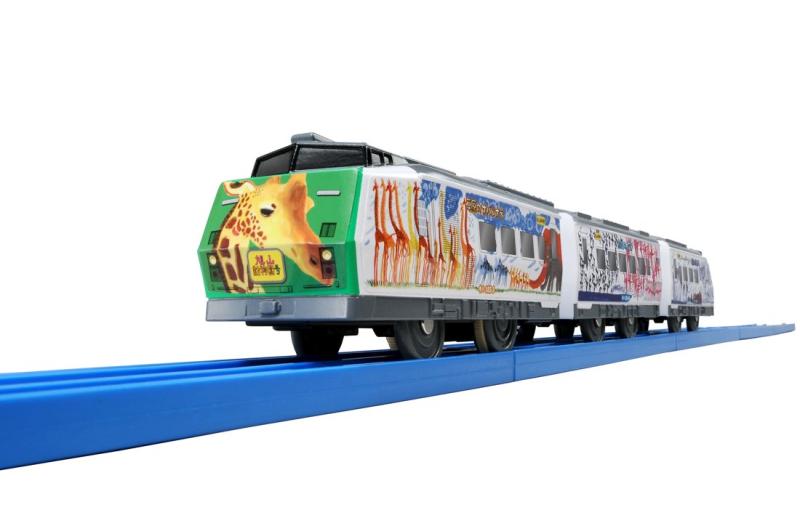 プラレール S-13 旭山動物園号<b>電池種別 :</b>アルカリ単三電池：1本電池は別売りのため別途ご購入ください。JR北海道商品化許諾済<b>対象年齢 :</b>3才以上