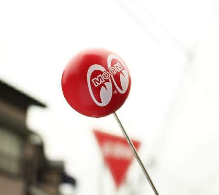 ムーンアイズ（MOONEYES） アンテナトッパー レッド＿AT-MG015RD-MON