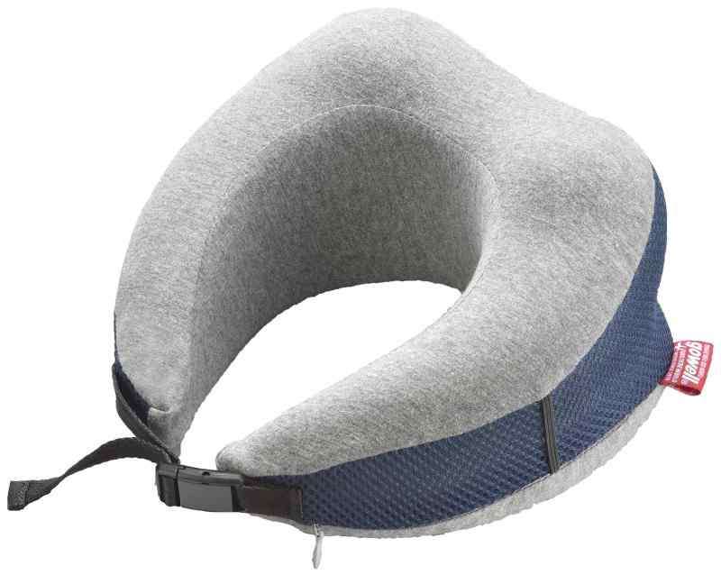 極上 トラベル ギア 立体 3D で 快適 フィット 低反発 ネックピロー かるラクーン