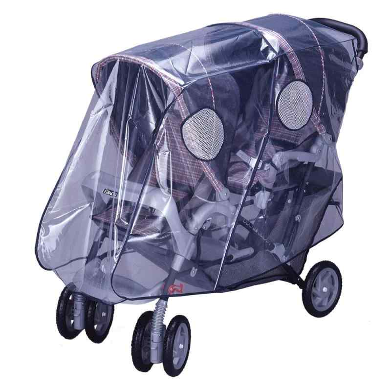 Smart Start 2人乗りベビーカー用レインカバーUP 縦型 二人乗り 縦並び タンデム 【国内メーカー】タンデムストローラー