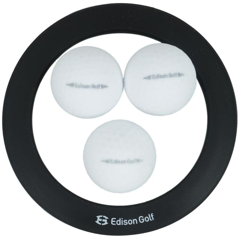 樂天商城 - エジソンゴルフ(Edison Golf) サイレントボール パター練習 ターゲットカップ付き EDISON GOLF エジソンゴルフ