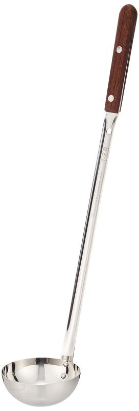 乐天商城 - 18-8 ローズ長柄 サービスレードル 120cc