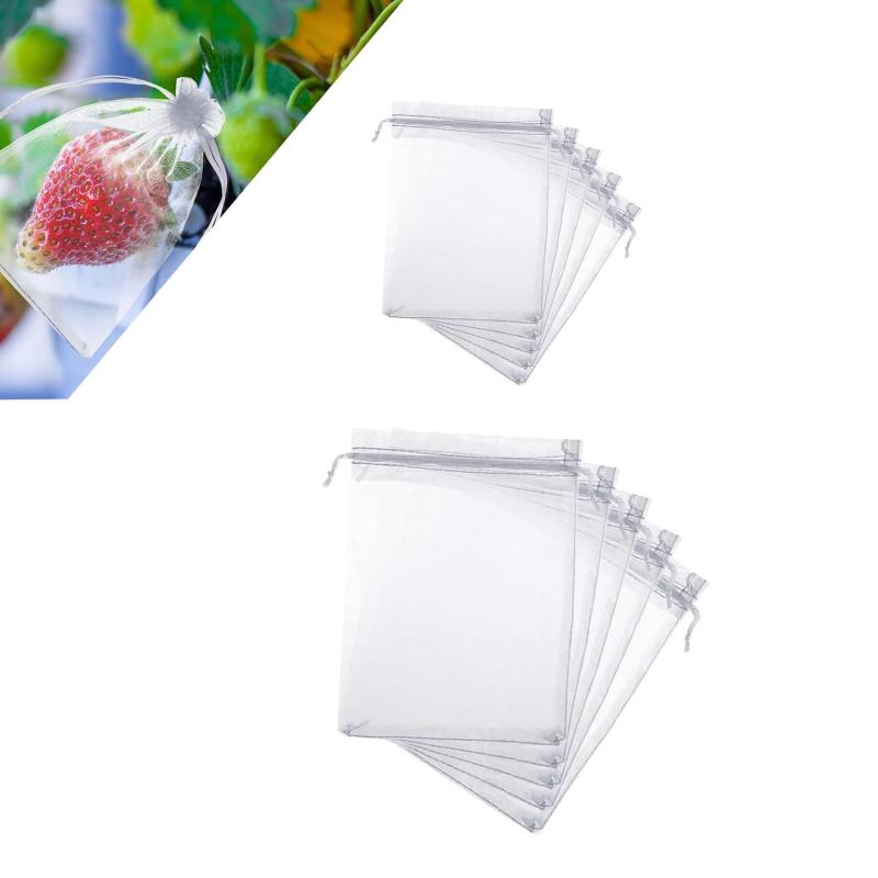 乐天商城 - 防虫ネット 果物保護バッグ 果実袋