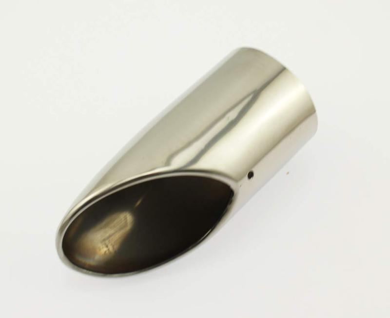 Rakuten - Olive-G 汎用品 ステンレス製 マフラーカッター 下向き SILVER