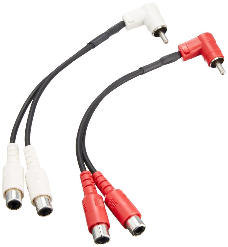 Pioneer RCA外部入力変換コネクター CD-002W 1m カロッツェリア