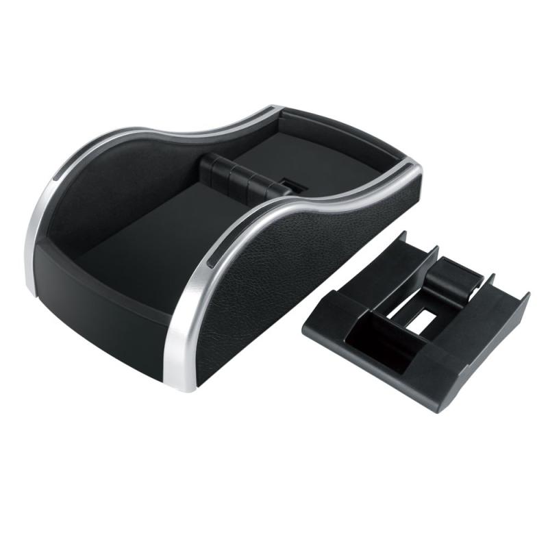 Rakuten - 槌屋ヤック(Tsuchiya Yac) 車内用品 トレイ ベンチシートコンソール ブラック/シルバー PF-317